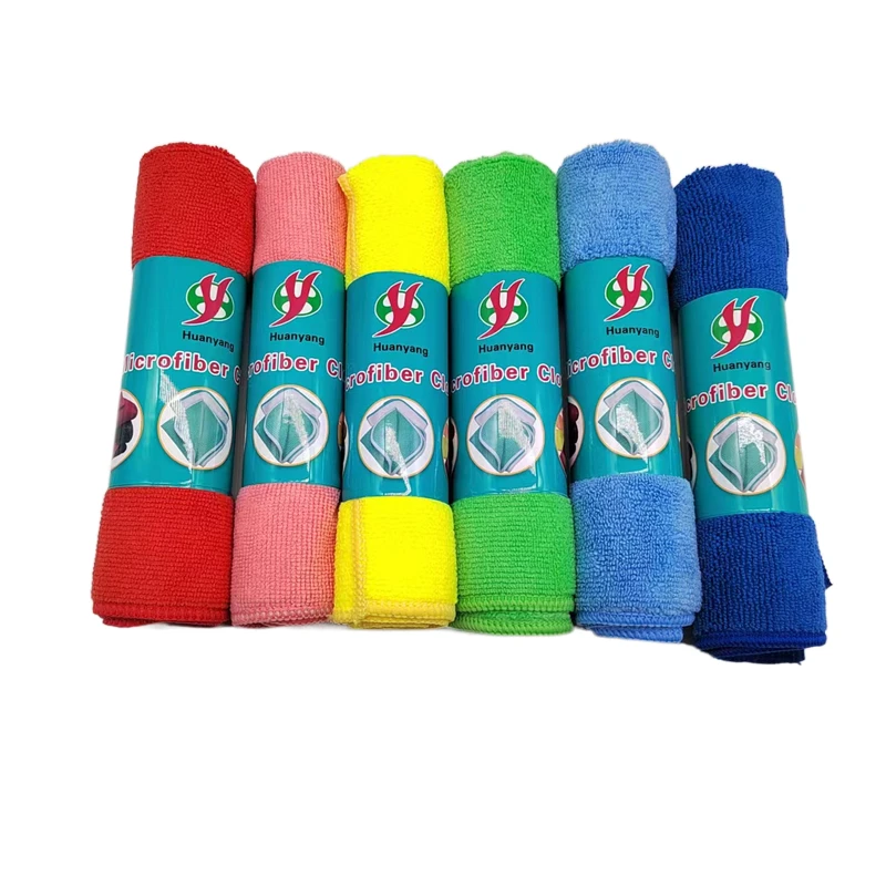 Lint Free 200gsm -400gsm Micro Fiber Cloth Wholesale 30 40cm All Purpose Microfiber Cleaning Towel Cloth Rags