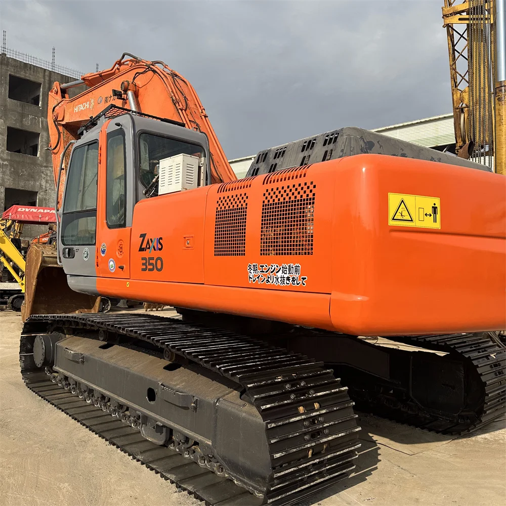 Japan Second hand Hitachi ZX350 350 earth moving digger construction machinery Hitachi350 crawler used tracked excavator 35ton
