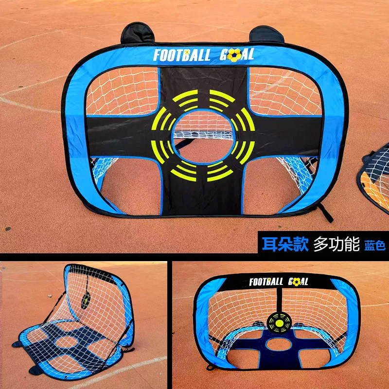 Outdoor Soccer Goal Professional Foldable Portable Sports Football Net kids Football Gate