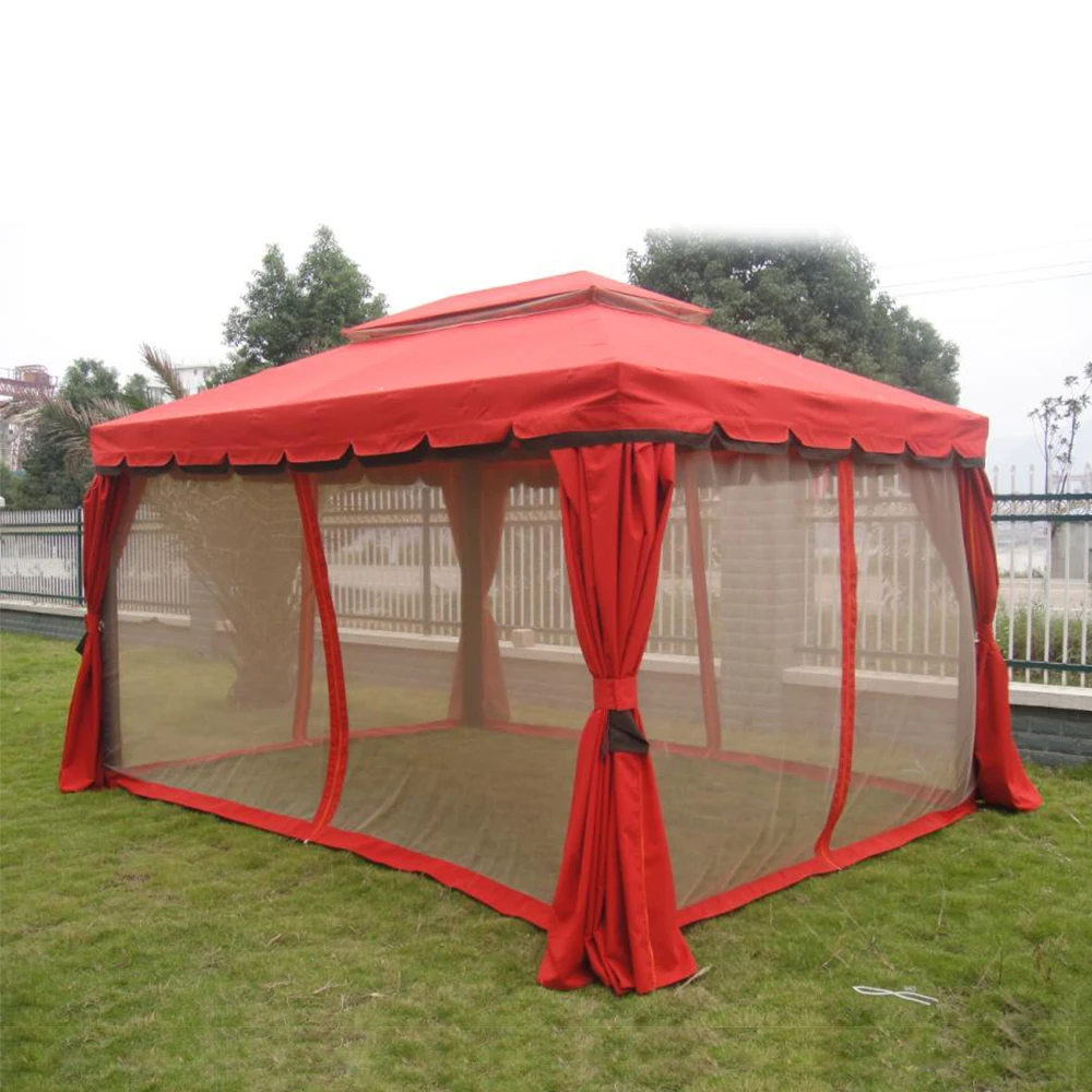 Customized outdoor aluminum metal waterproof poly gazebos marquee tent for sale