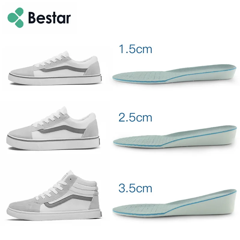 Popular foot insoles EVA height increasing anti slip height insole insole for increase height