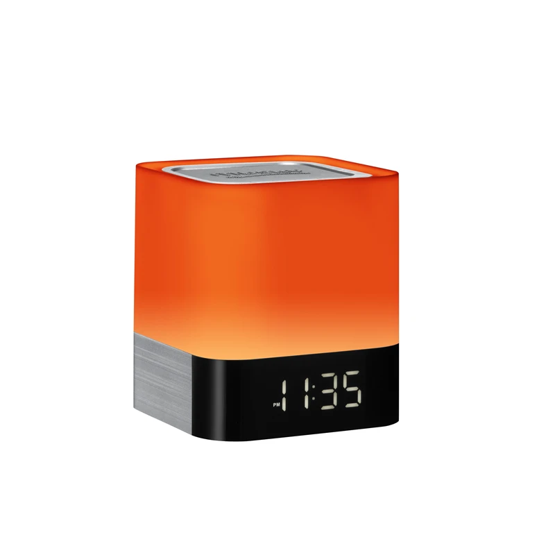Хит продаж 2021 года! Лучшая USB Колонка elekstars, синий зуб, динамик с ночным освещением, с сенсорным управлением, прикроватная лампа, мини-динамик
