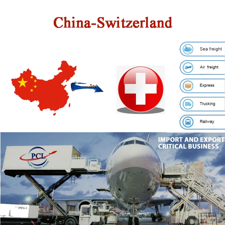 Честный и счастливый грузовой агент по доставке в Швейцарии ZRH GVA BSL BRN аэропорт из Китая