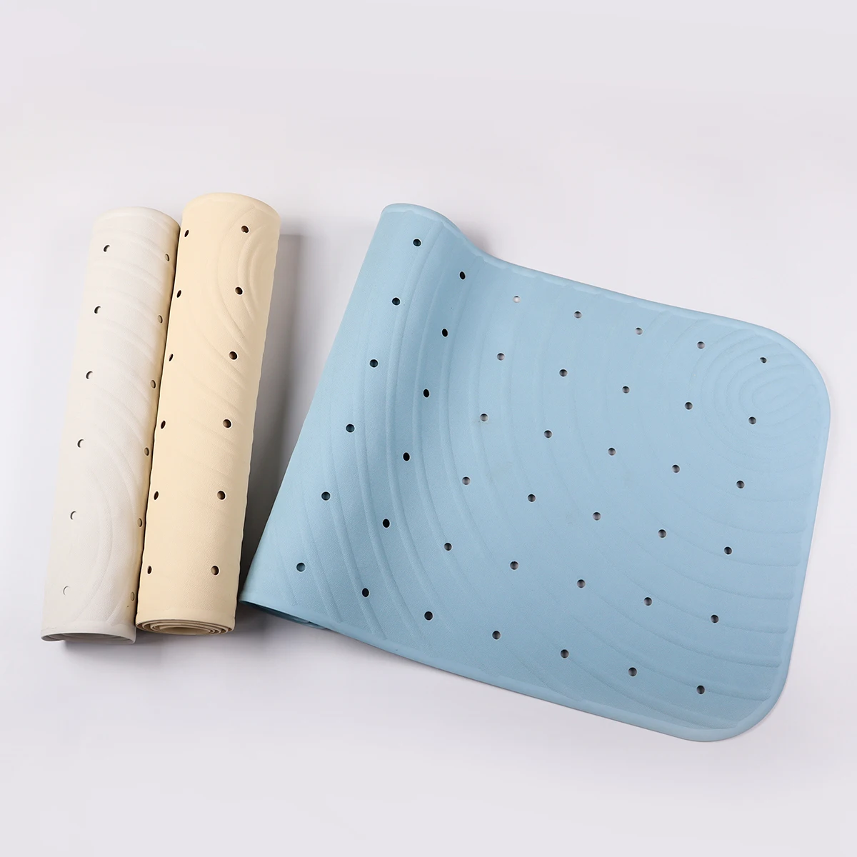 Wholesale Hotel Bath Mat Hot Baby Rubber Floor Waterproof Anti Slip custom Bath Shower Mat Extra Large Bathtub Mat