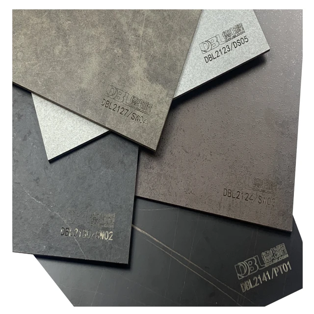DBL panel High Quality For Furniture Decoration Materials stone Texture Melamine Particle Board /DBL2140/SW01
