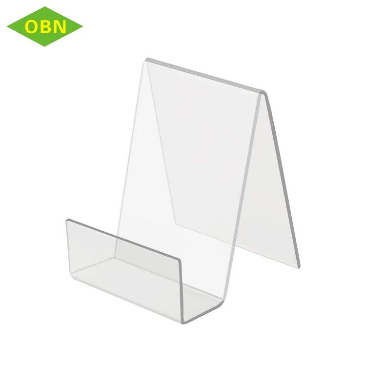Индивидуальный Настольный прозрачный акриловый держатель для книг книжного магазина журнала
