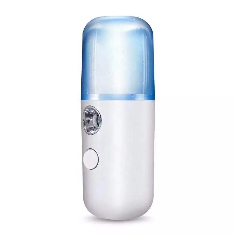 
TOP Hot Selling Mini Portable Pocket Handy Negative Ion Face Vapor Facial body Steamer Facial Nano Mist Sprayer 