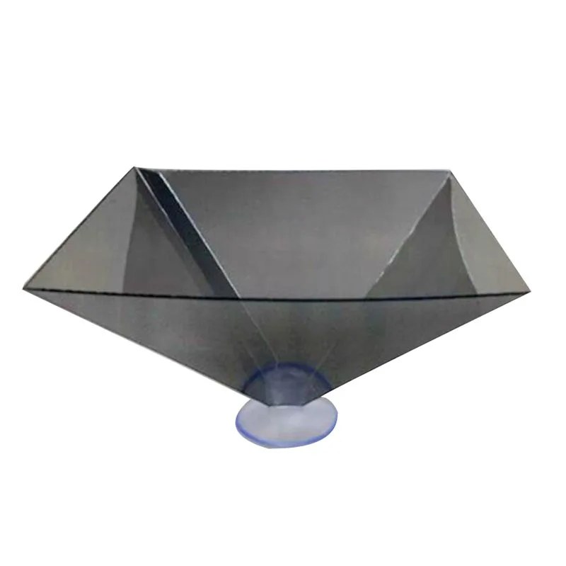 Mini Holographic Projector 3D Hologram Viewer Projector Pyramid for Mobile Phone