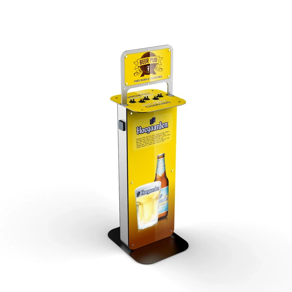  KiDiGi NADIA EU/UK/US/AU Kiosk With Power Station Charging Mobile Phone Chargers for Shopping