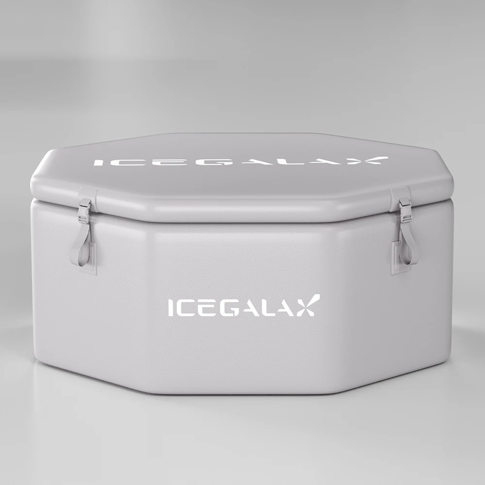 Icegalax Оптовая фабрика надувной ледяной ванны Восьмисторонняя партия холодный погружной Pod
