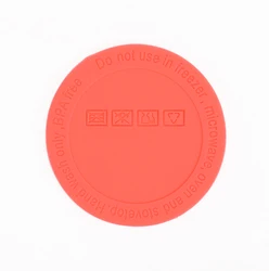 50 54 56 58 mm Silicone Bottom skinny sublimation Tumbler Mat Protective Anti Slip Rubber Base with 3M Self-adhesive Adhesive