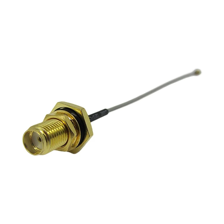 ufl to sma connector cable RF coaxial IPX1.13 cable with waterproof SMA female connector