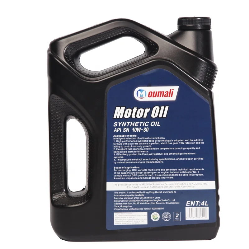 Горячая Распродажа хорошее качество полностью синтетическое моторное масло SN/CF для Toyota 5W-30 10W30 смазочное