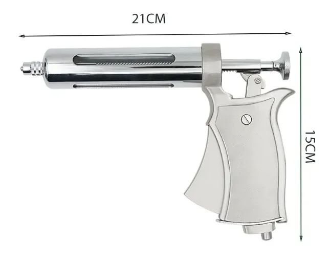 50ml Full Copper Continuous Automatic Revolve Gun Syringe Injector