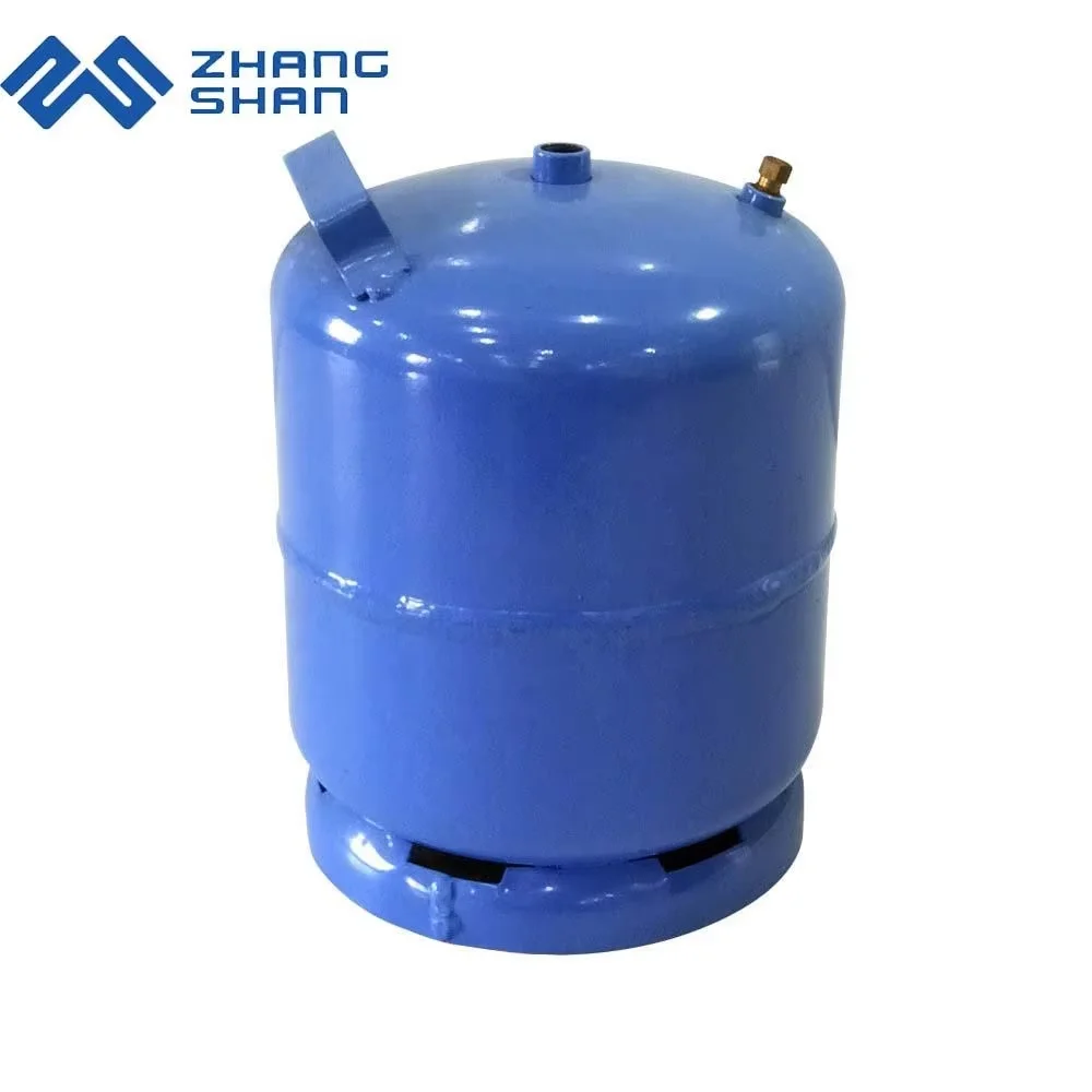 Refillable Recyclable Gas Cylinder Empty Mini 3kg Lpg Gas Tank for Camping Cooking