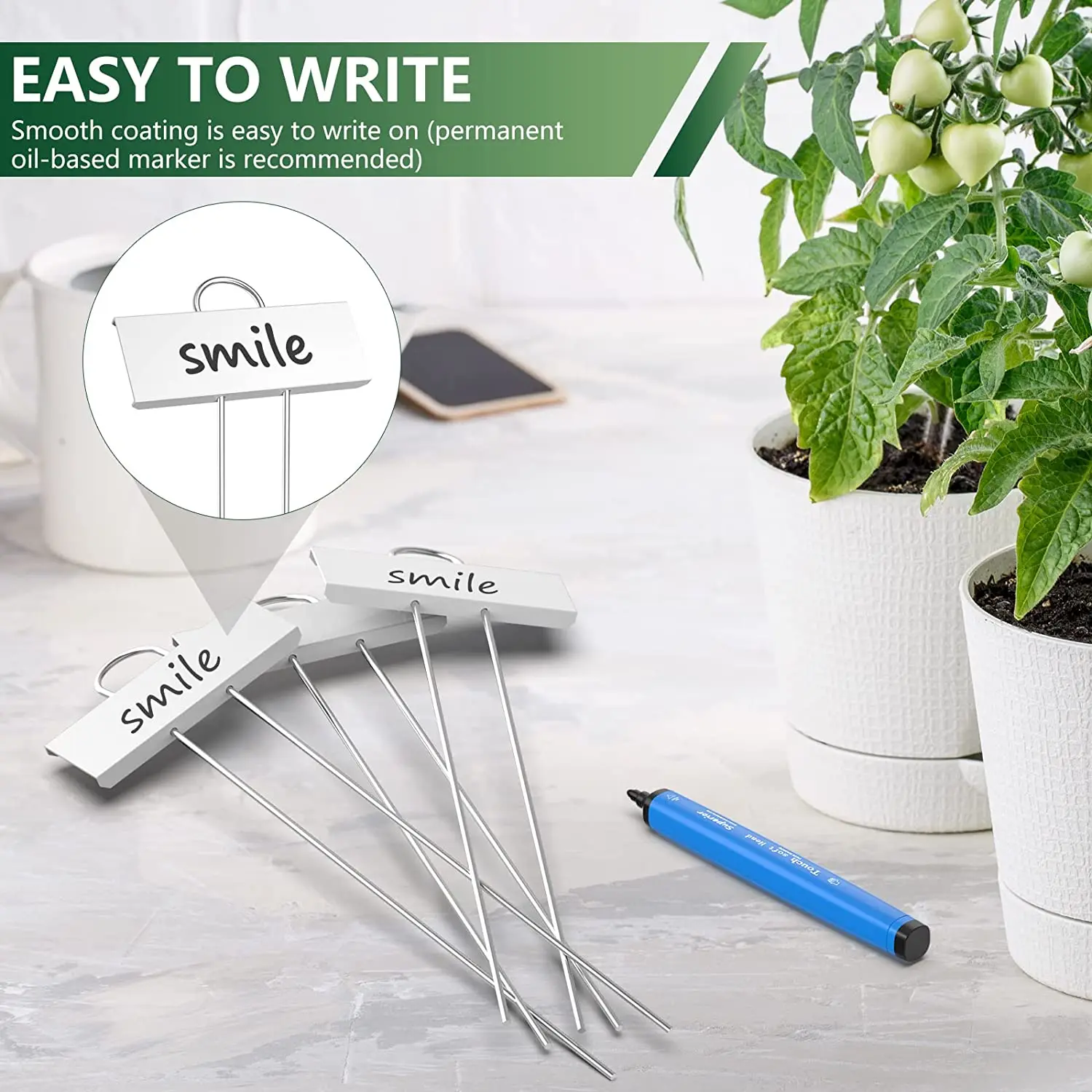 Garden Ornaments Private Garden Label Other Metal Stick Garden Supplies Metal Plant Crafts Label Tags