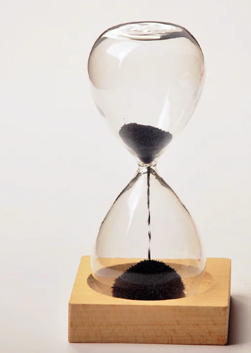 Creative magnet  hourglass sand timer gift