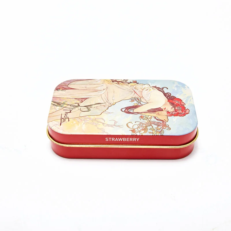 Custom Printed Small Metal Candy Mint Tin Boxes Mint Packaging Small Tin Box Custom Metal Tin