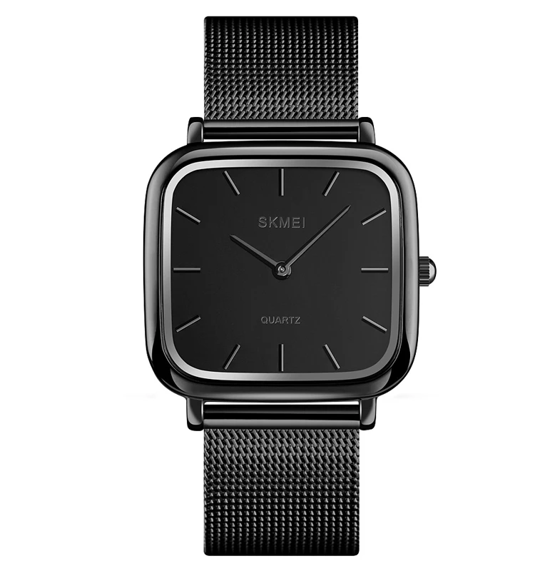 Fashion Dress Watches Skmei Reloj 1555 Custom Analog Wrist Watch Large Dial Beautiful Girls Hand Quartz Watches for Women