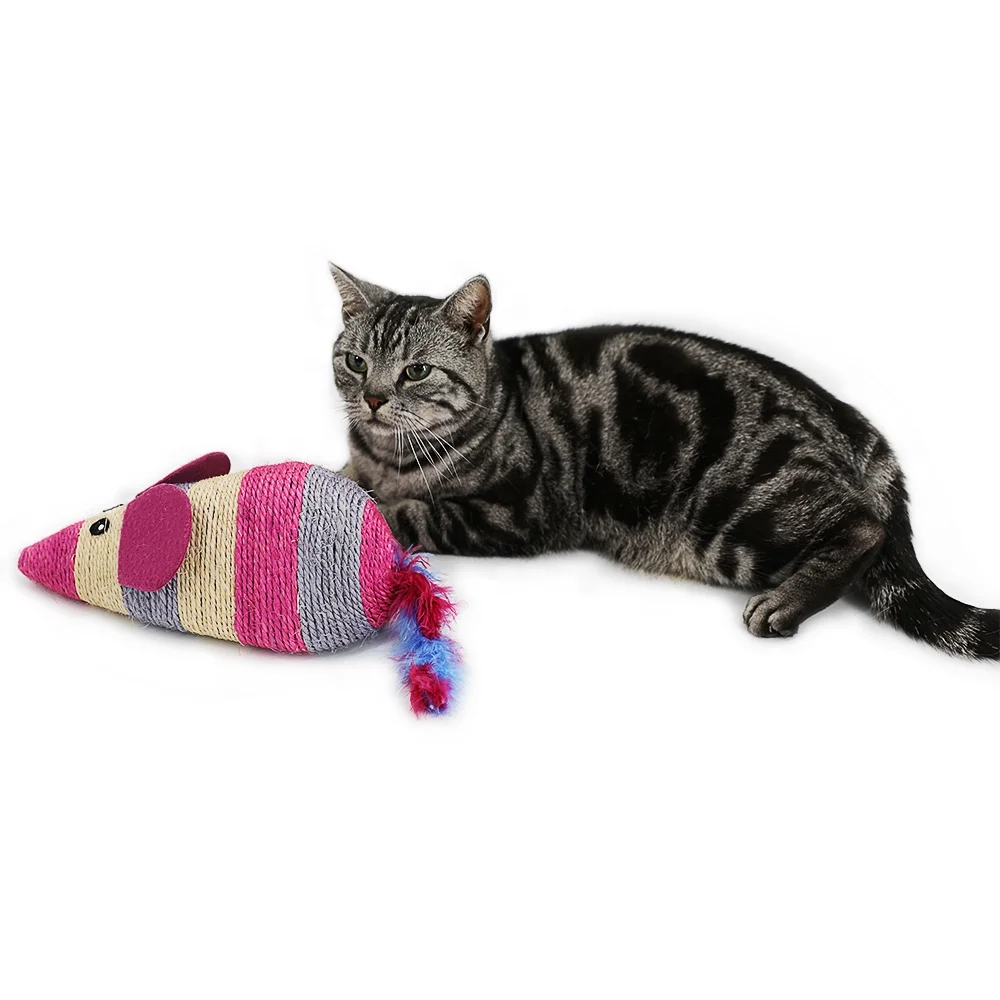 Cats Scratch Board Durable Mouse Fish Pattern Scratching Post For Kitten Grinding Nail Cat Scratcher Toy