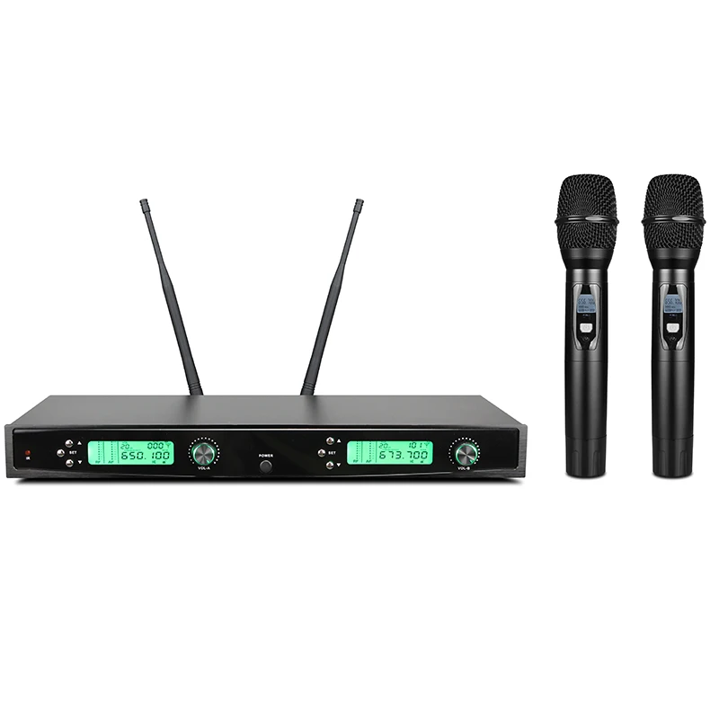 Professional Handheld KTV DJ, Singing Portable Speaker Wireless, Microphone Cordless Karaoke Microphone Professional/