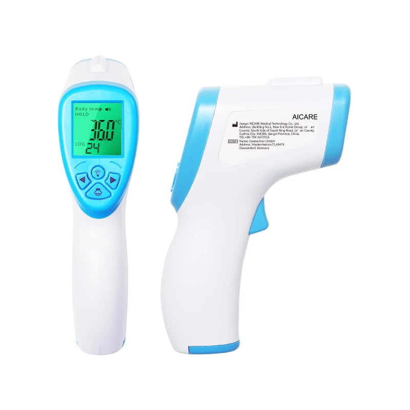 
 Инфракрасный ЛОБНЫЙ термометр Aicare для взрослых и детей, цифровой термометр Bady от производителя, бесконтактный термометр  