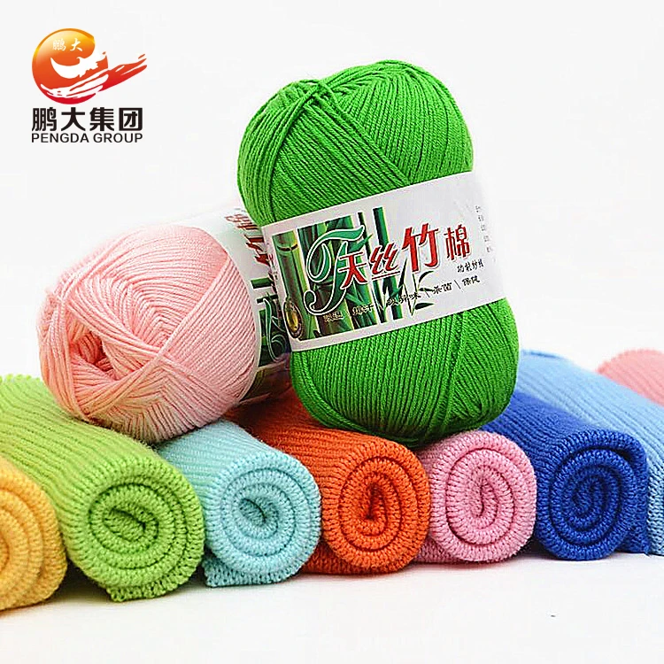  100% handknitting пряжи с вязаным крючком bambo акриловое волокно Тенсел носки из бамбукового