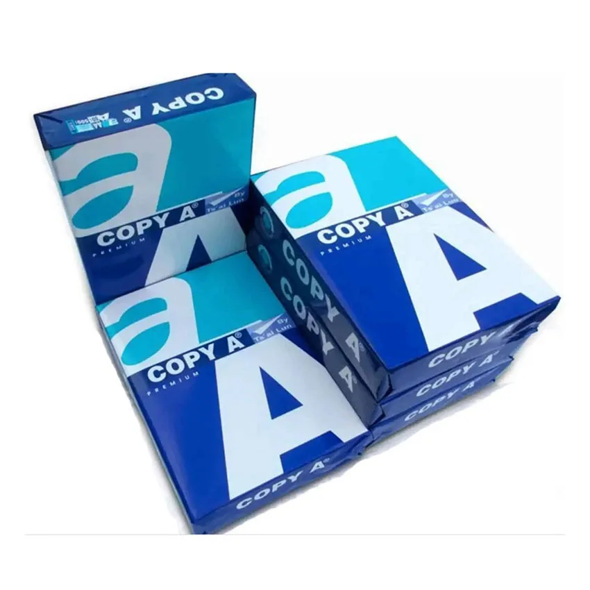 A4 80g 70gsm Copy Paper OEM Wood Packing Letter Pulp Legal Weight Material Sheets Virgin Origin Type Certificate Size