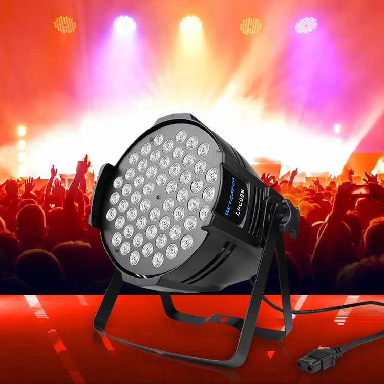 Big Dipper LPC008 Par Light 54*1.5W RGB 3IN1 LED Stage Light DMX Sound Control Disco Club Party Light