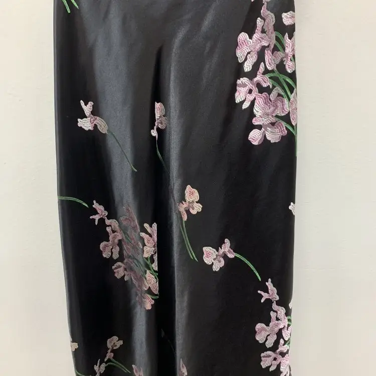 Wholesale polyester floral silk satin fabric satin digital print fabric