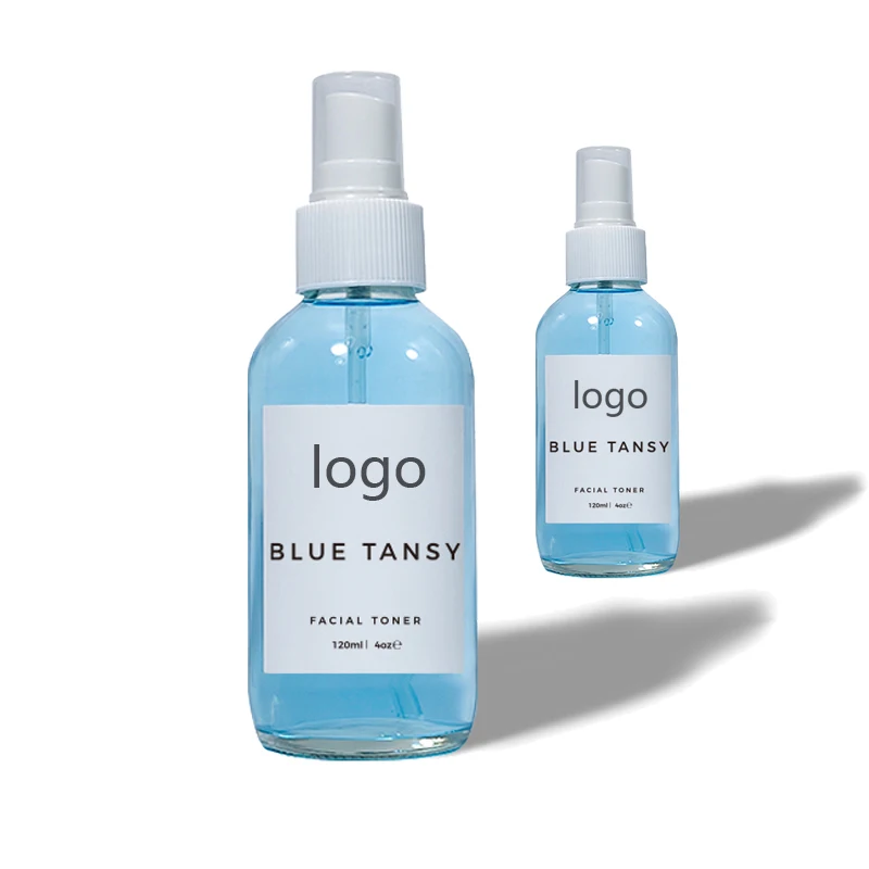 HANLINGER Private Label Hydrating Face Toner Spray Blue Tansy Facial Toner