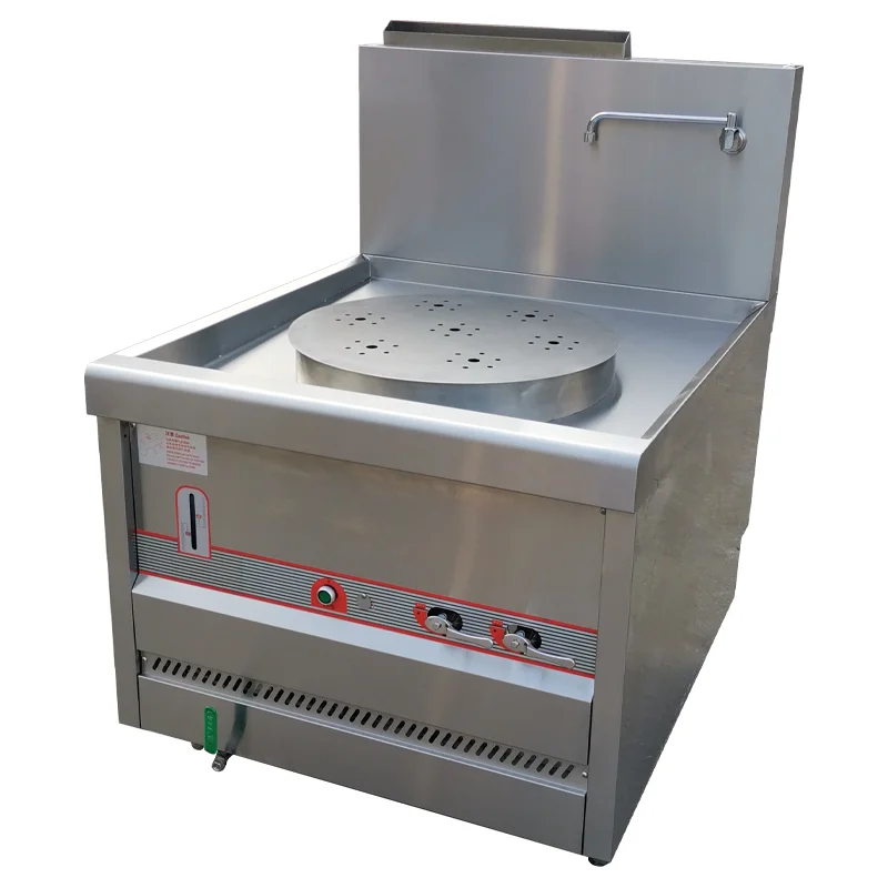 Commercial Dim Sum Steamer Stainless Steel  Gas Steamer Gas Single Burner Steamer Chinese Cooking Stove For Restaurant