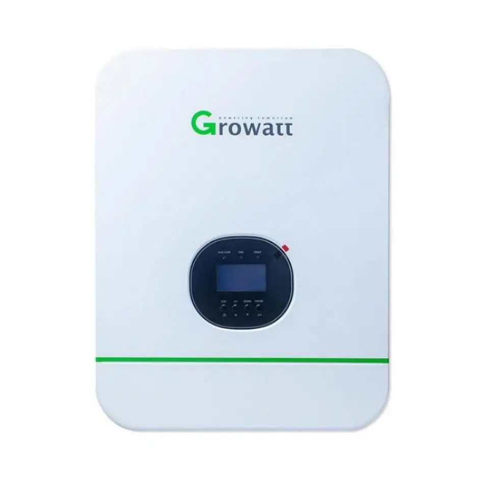 Growatt Pure Sine Wave 3kva 4kva 5kva 6kva 7kva 8kva 10kva Solar Inverter Power Hybrid Offgrid Invertor 10000w 3000w 5000w