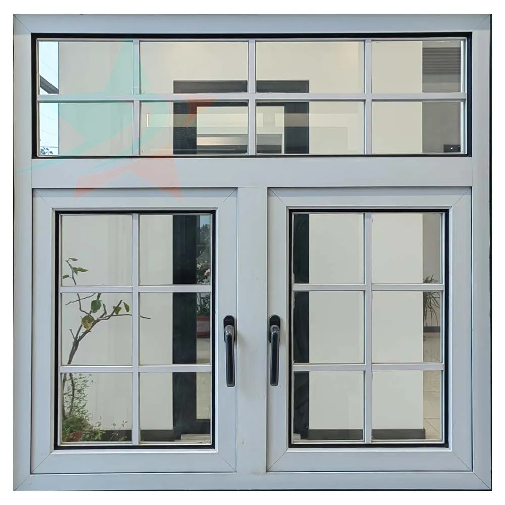 Modern Design PVC Windows with Low-E Glass