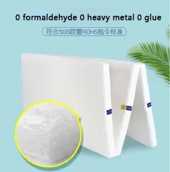 Queen size Japanese POE 3 folding portable 4 D air fiber thick tatami futon elastic polymer mattress