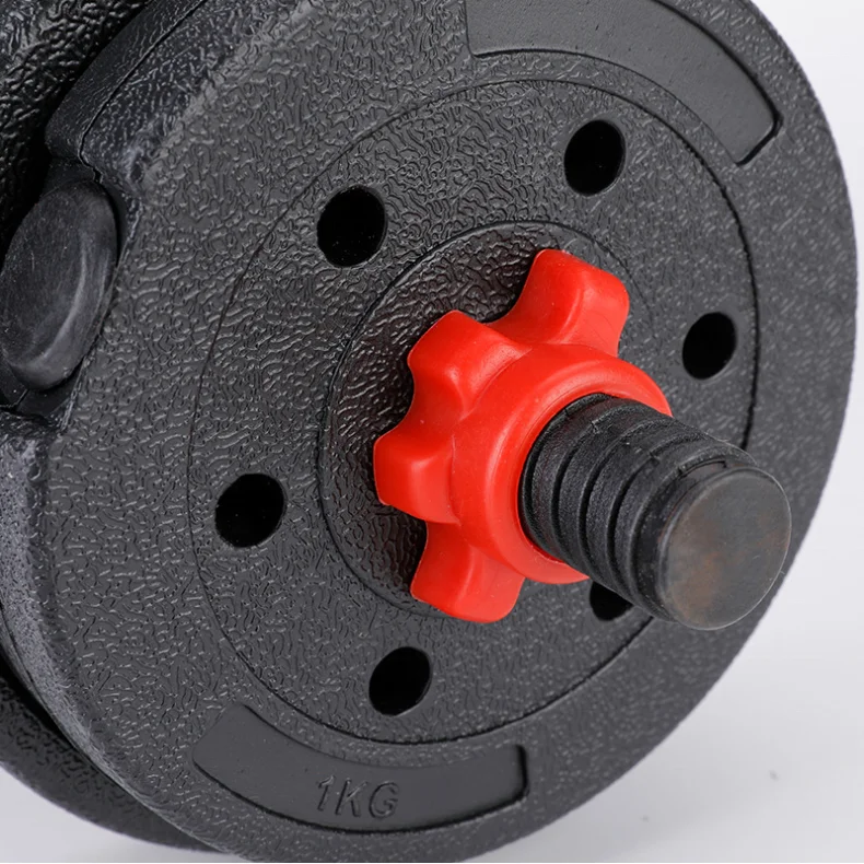 
Plastic cement dumbbells set 40kg dumbbell set adjustable 10kg 15kg 20kg 30kg dumbbell sets 