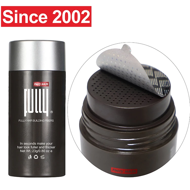 FULLY Factory Wholesale OEM Private Labels Thinning Hair Loss Concealer Keratin Hair Building Fibers