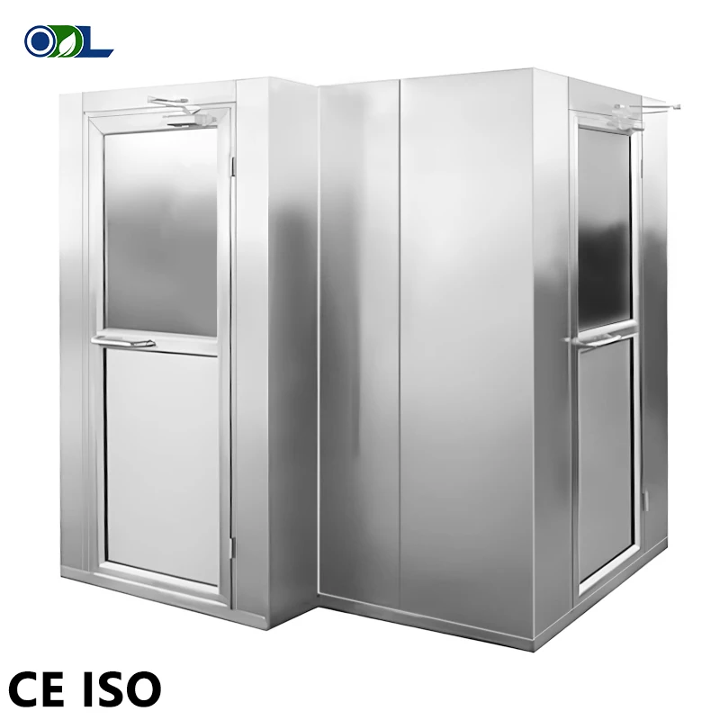 Best Quality Factory Price Modular Single Person Double Hair Dryer Shower Room Clean Room Air Shower