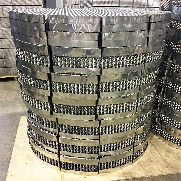 
High Quality and High Capacity 125Y Metal Structured Packing 