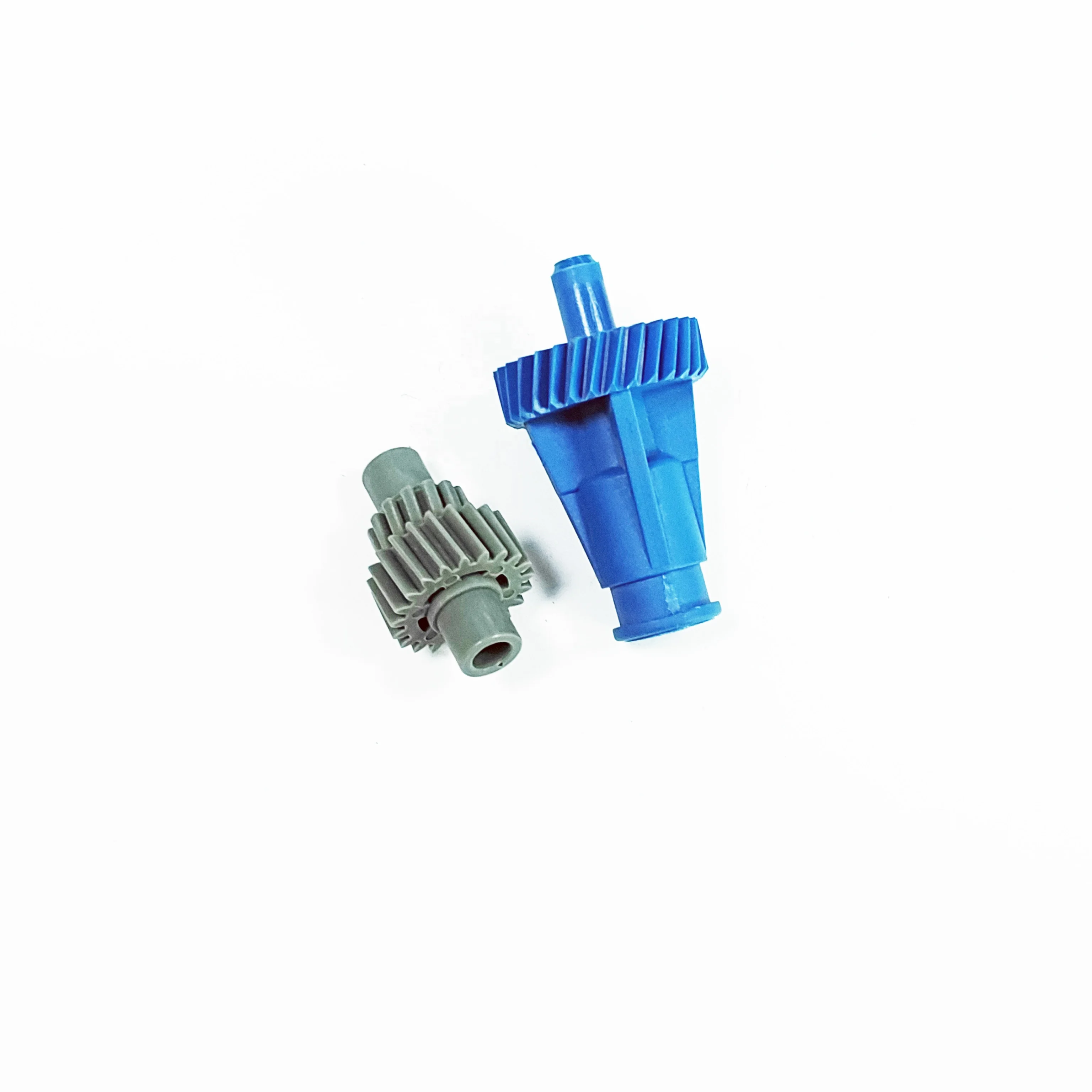 Nylon Gear Shaft Injection Molding Small Plastic Spur Two Stage Gear For Transmission Parts