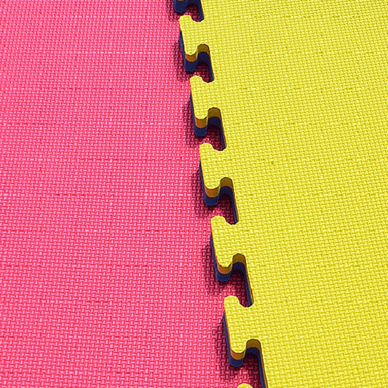 Discount 100x100x4cm Thicken EVA Fashion Soft Foam Tatami Martial Arts Taekwondo Roll Mats Gymnasiumf Floor PVC Baby Play Carpet