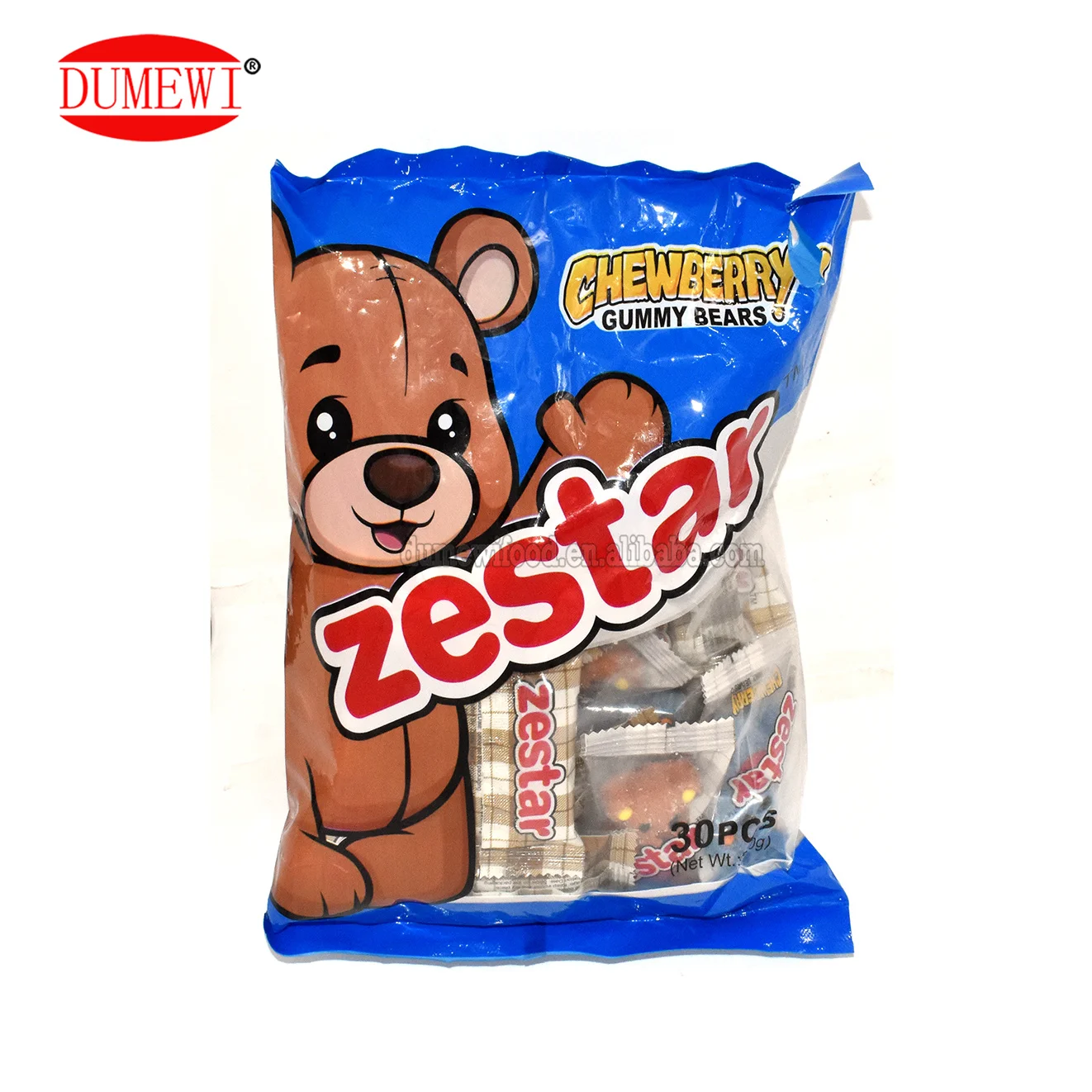 factory OEM bear shape sugar coated marshmallow