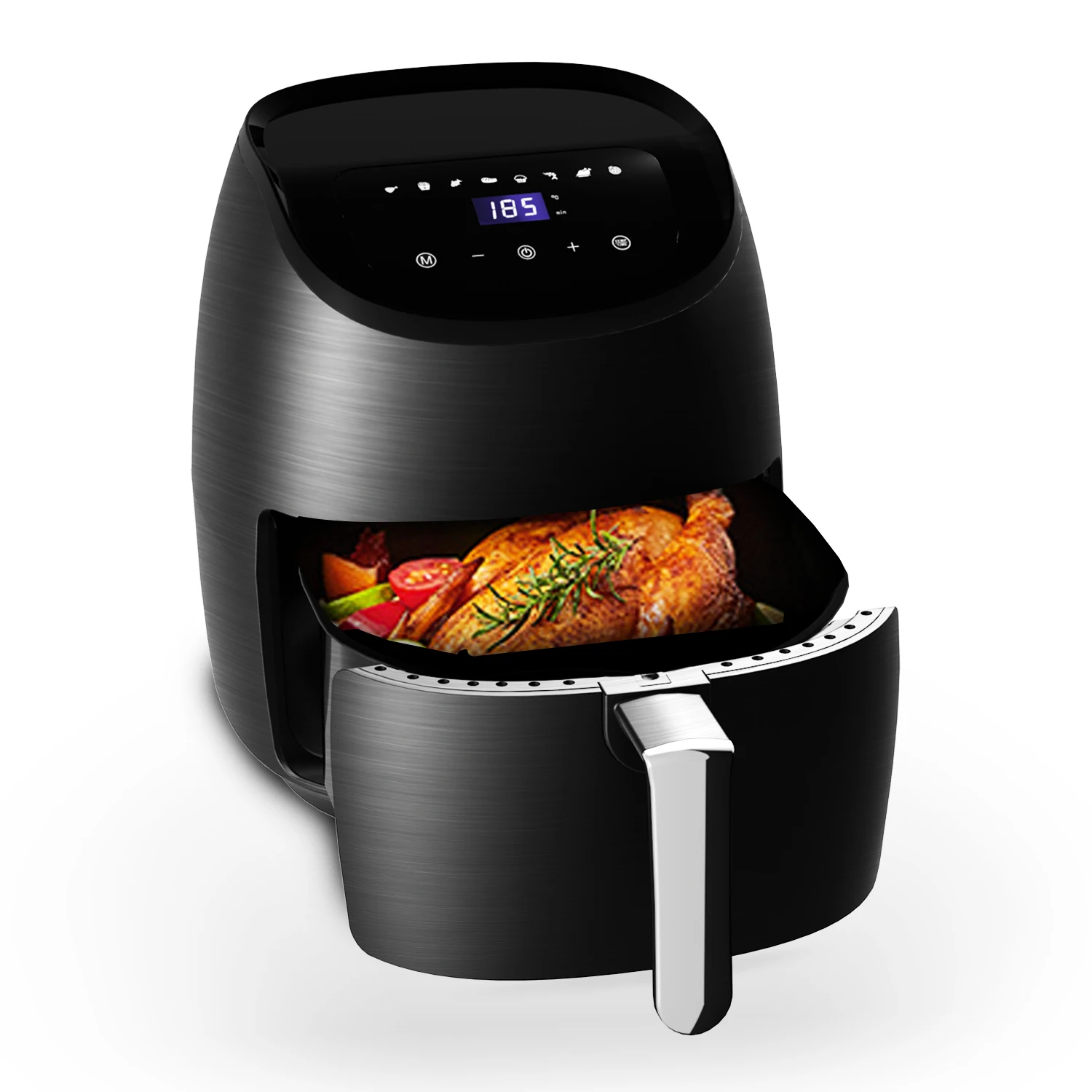 New Arrival Fryer 3.5l Smart Air Fryers Digital Control Panel Non-stick Electric Air Fryers for Sale 1200W with Trivet
