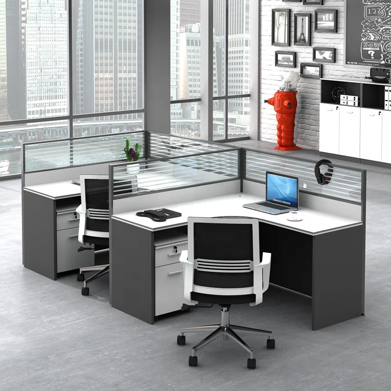 Call Center Cubicle Office Workstation Office Furniture  Modular Office Table For Project