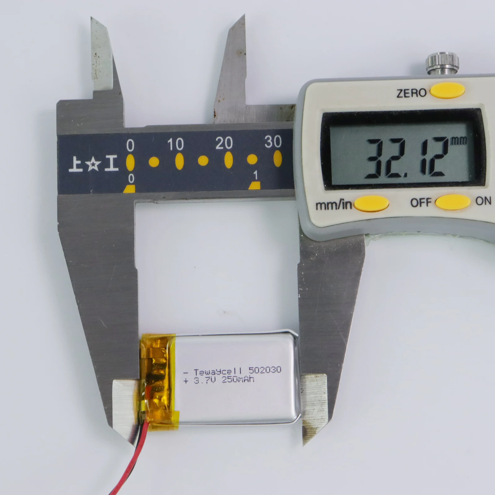 Tewaycell Rechargeable li ion Battery 502030 3.7v 200mAh 250mAh battery manufacturers