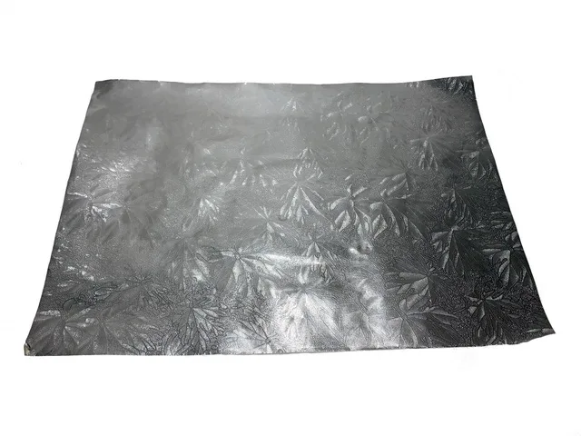 
logo print aluminum foil laminate wrapping paper backed for Christmas gift packing 