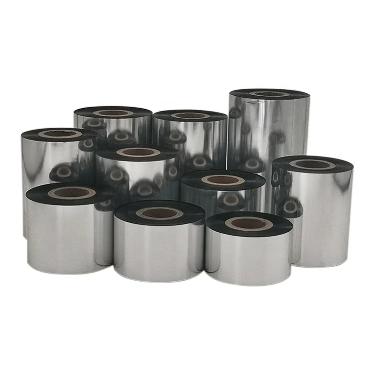 Factory Direct thermal transfer printing wax ribbon barcode paper ttr tto printer ink roll