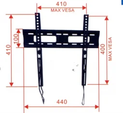 
Universal TV wall bracket Low Profile TV wall holder LCD tv wall mount 