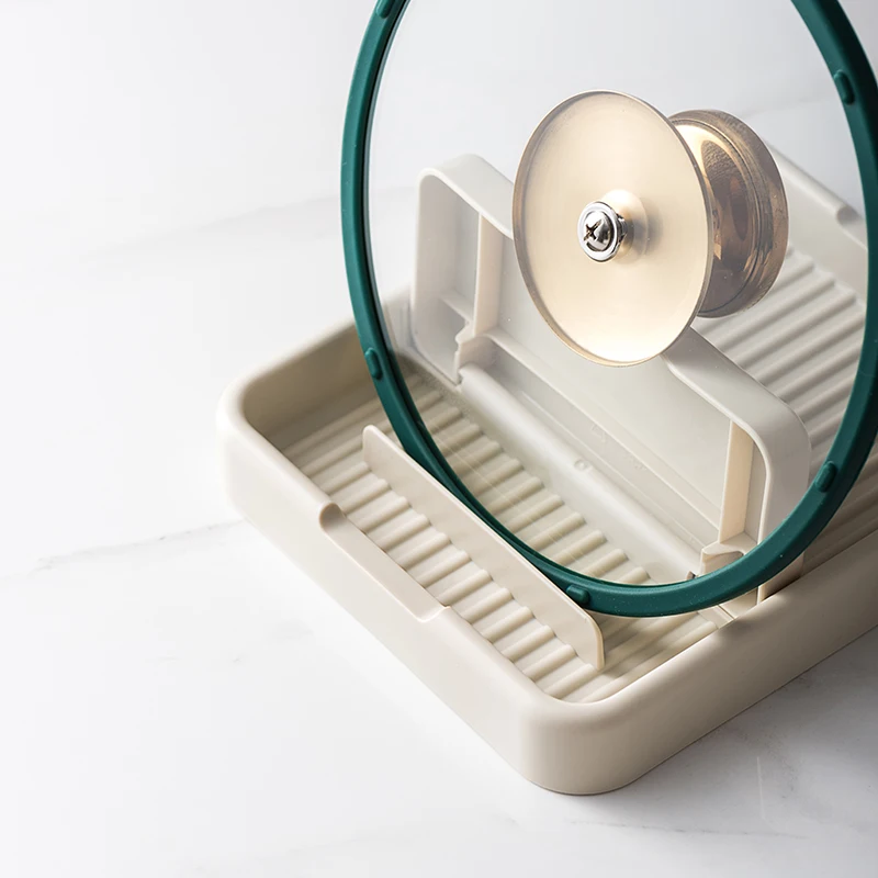 Hot Sale Foldable Spoon Pot Lid Holder for Countertop Kitchen Utensils Rack Organizer