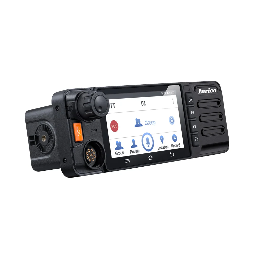 Inrico TM-9 новинка 4G LTE рация мобильное радио с сенсорным экраном sim-карта и